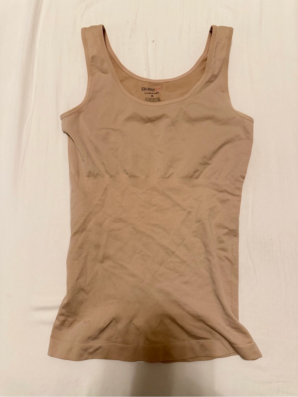 Skinnygirl Nude Seamless Scoop Tank